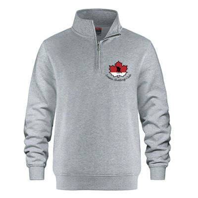 Adult 1/4 Zip Pullover Sweatshirt   Thumbnail